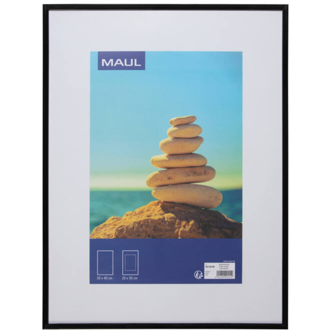 Fotolijst MAUL art 30x40cm kunststof frame zwart