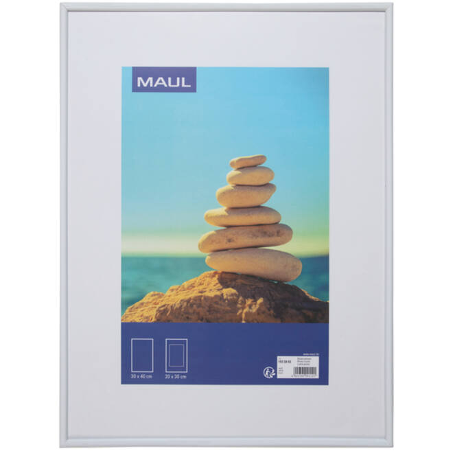 Fotolijst MAUL art 30x40cm kunststof frame wit
