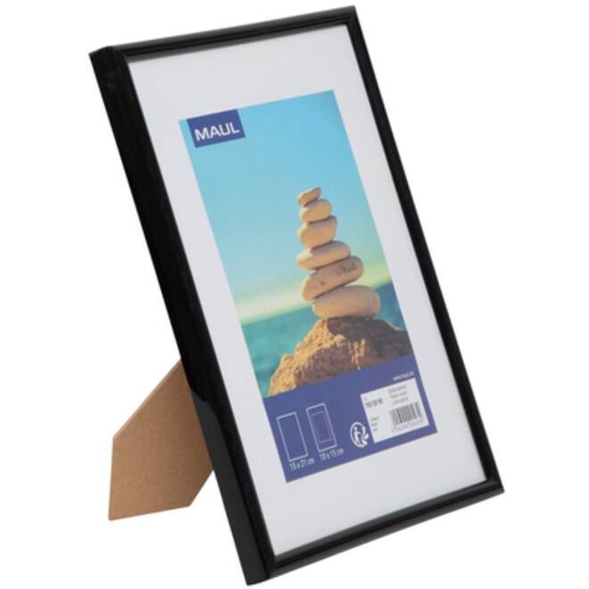 Fotolijst MAUL art 15x21cm kunststof frame zwart