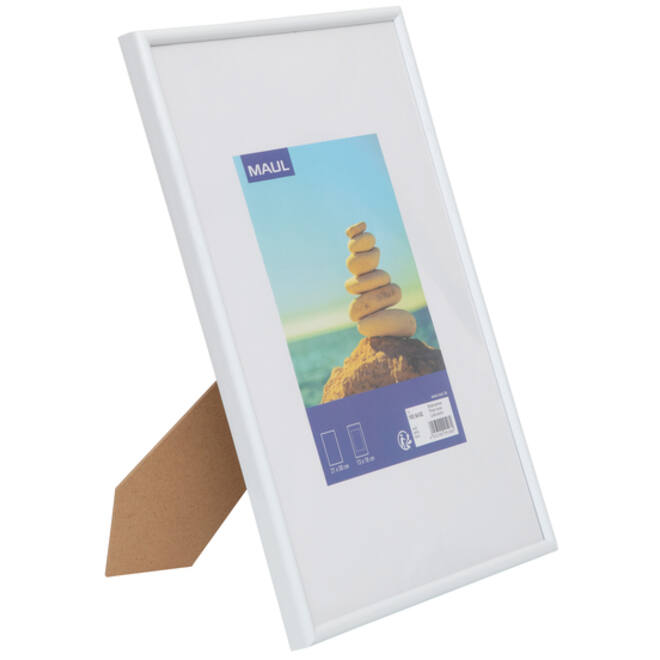 Fotolijst MAUL art 21x30cm kunststof frame wit