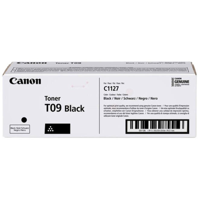 Tonercartridge Canon T09 zwart