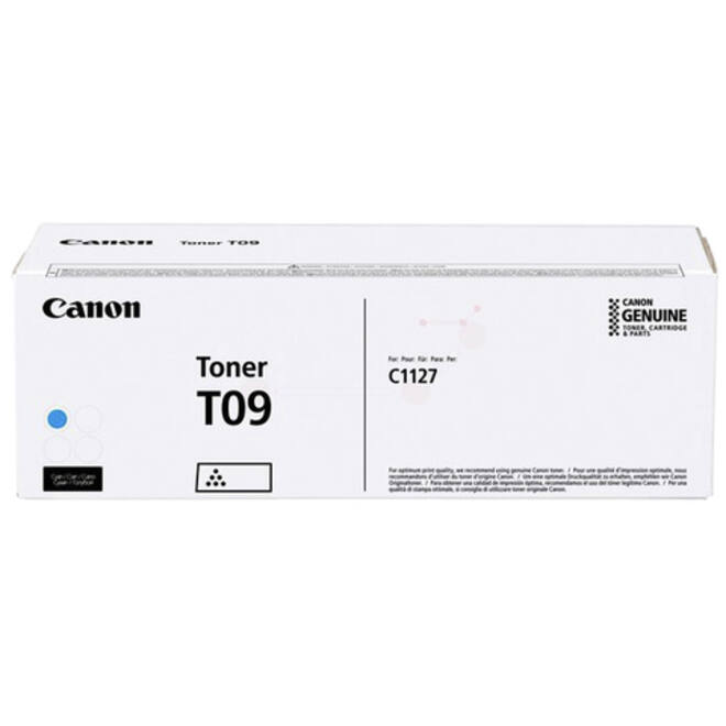 Tonercartridge Canon T09 blauw