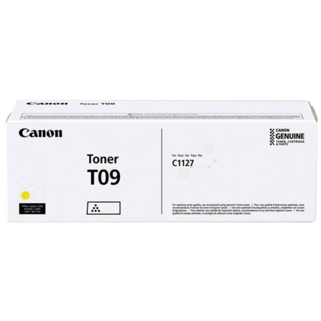 Tonercartridge Canon T09 geel