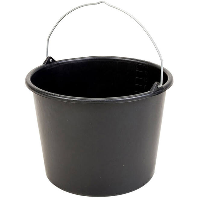 Emmer Cleaninq 12 liter zwart