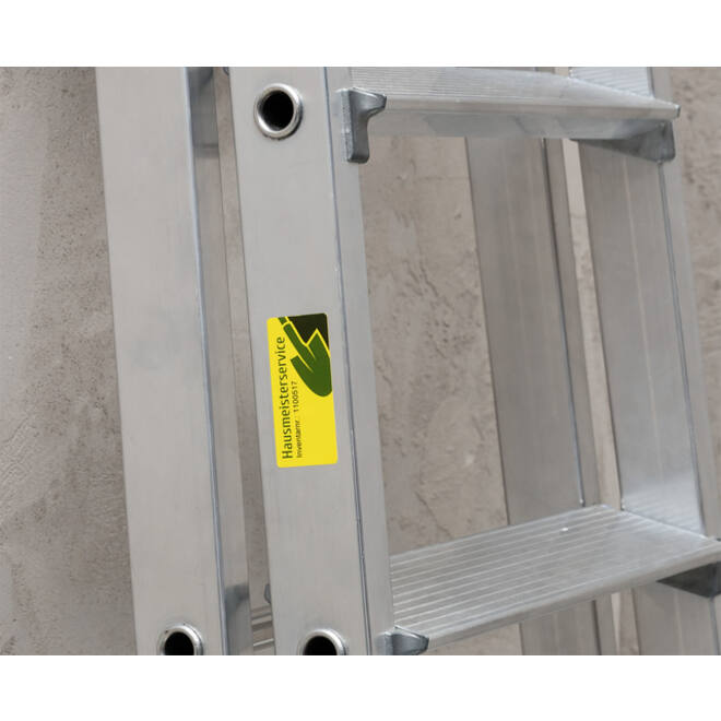 Etiket Avery Zweckform L6111-20 210x297mm geel 20stuks