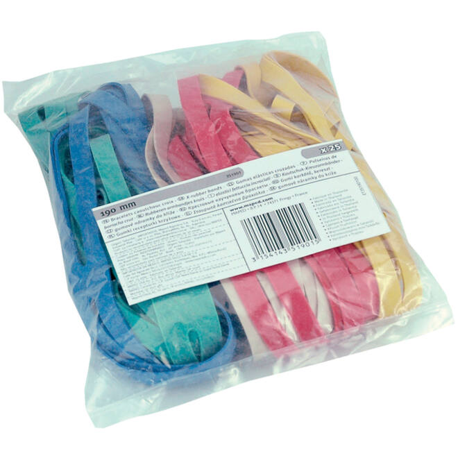 X-elastiek Maped 190mm assorti kleuren