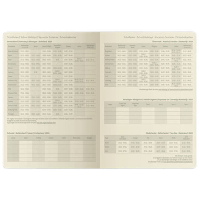 Agenda 2024 Sigel Conceptum A5 7dagen/2pagina's taupe