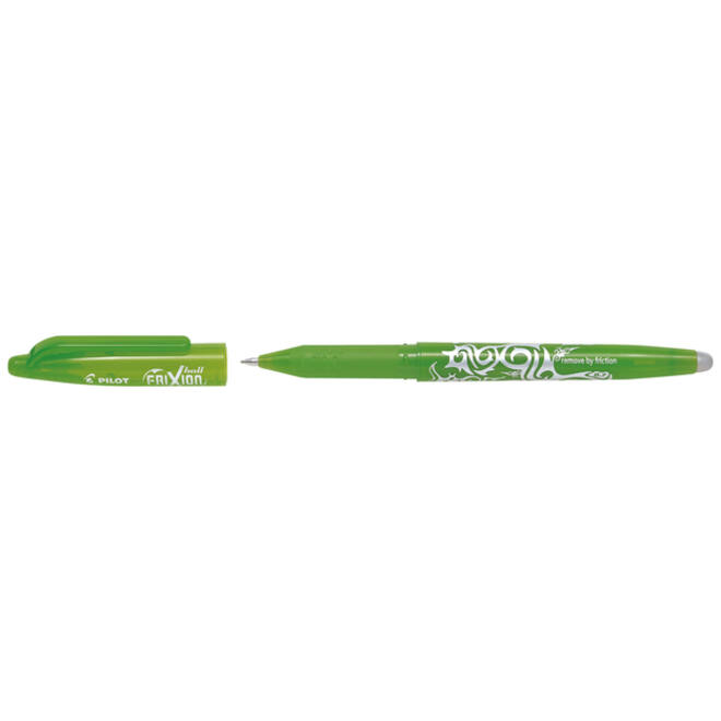 Rollerpen PILOT friXion medium lichtgroen blister à 1 stuk