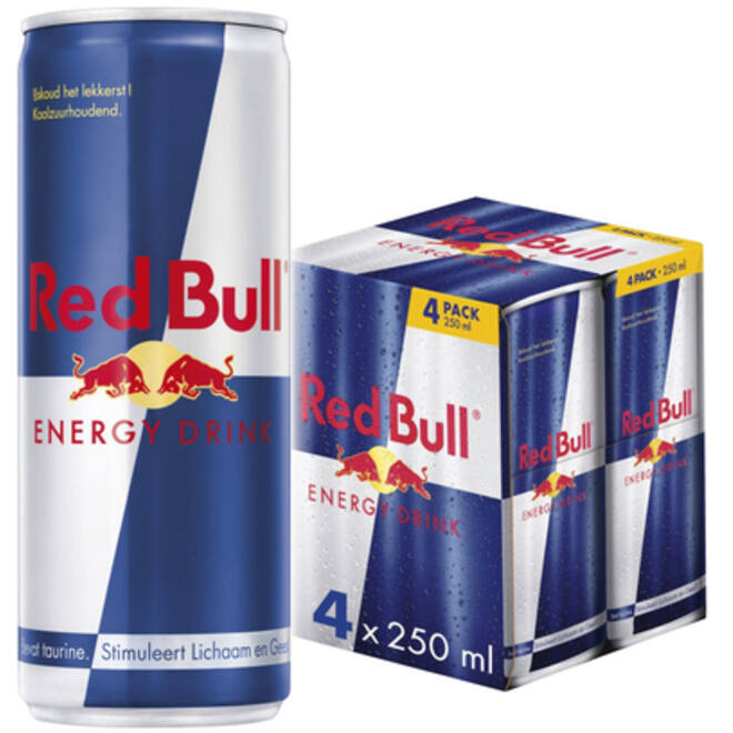 Energiedrank Red Bull blik 250ml