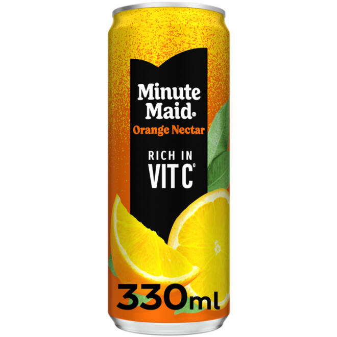 Frisdrank Minute Maid orange blik 330ml