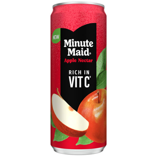 Frisdrank Minute Maid appelsap blik 330ml
