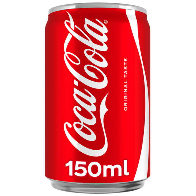 Frisdrank Coca Cola Regular blik 150ml