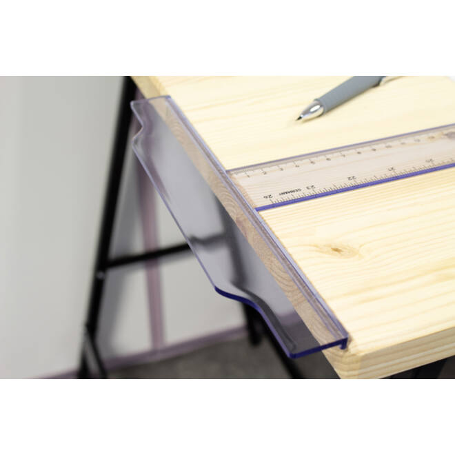 Tekenhaak Aristo GeoCollege 60cm transparant