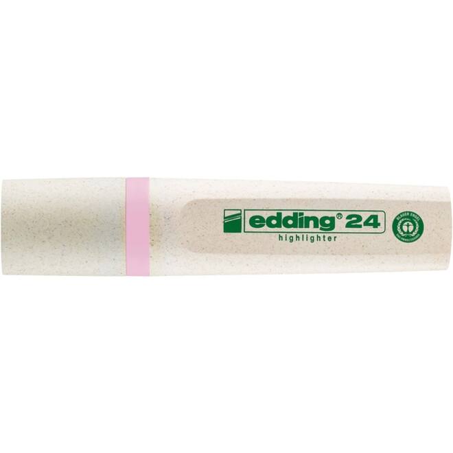 Markeerstift edding 24 Ecoline pastel roze
