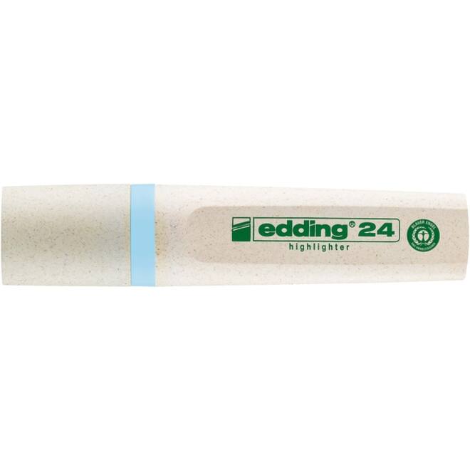 Markeerstift edding 24 Ecoline pastel blauw