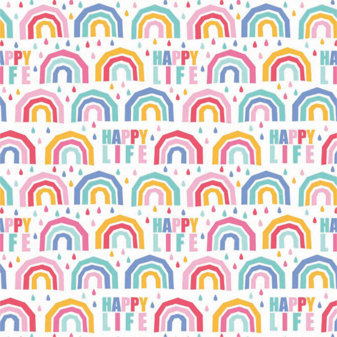 Inpakpapier Special Wrap 200mx70cm kids assorti