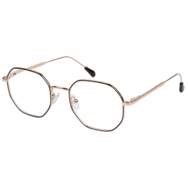 Leesbril I Need You +1.00 dpt Yoko zwart-goud