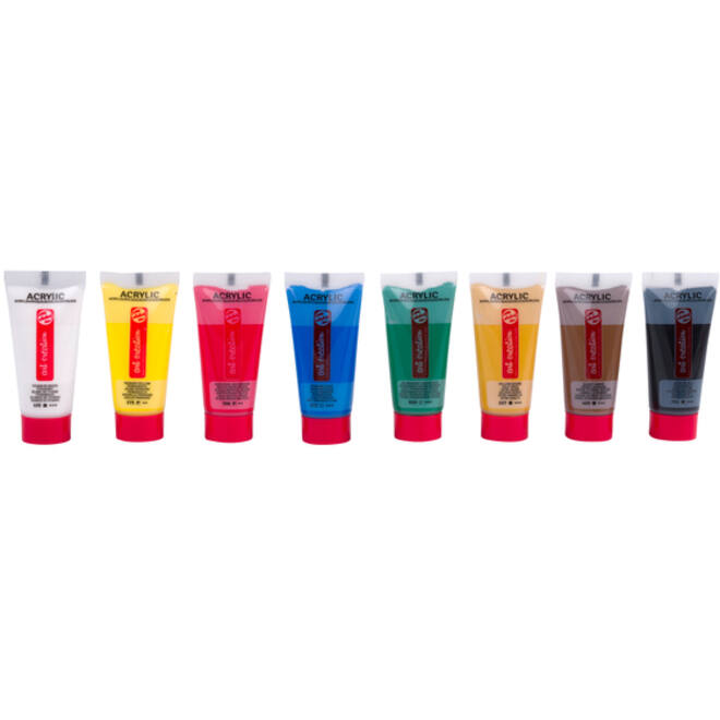 Acrylverf Talens Art Creation 12ml set à 8 kleuren