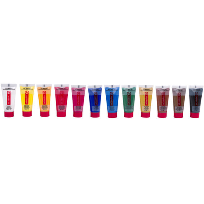 Acrylverf Talens Art Creation 12ml set à 12 kleuren
