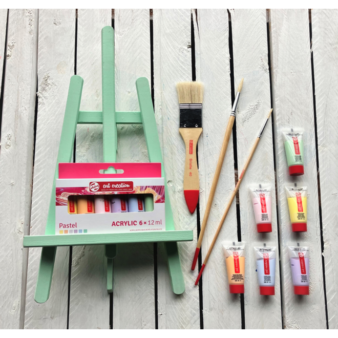 Acrylverf Talens Art Creation Pastel 12ml set à 6 kleuren