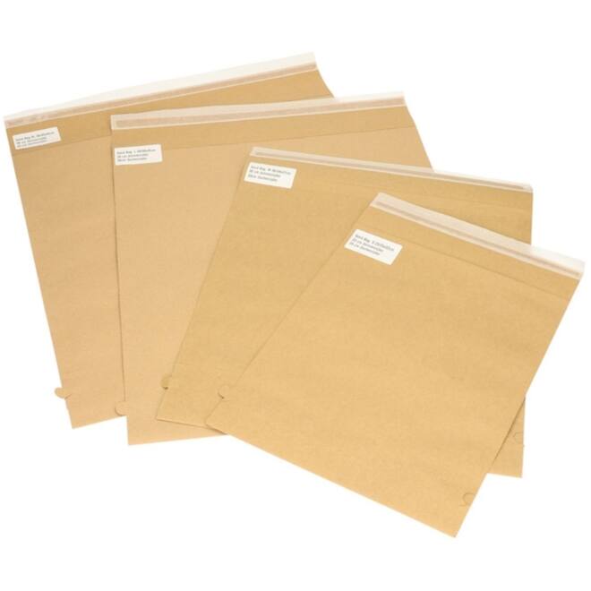 Sendbag verzendverpakking IEZZY 38/42 x 44 + 9,5cm bruin