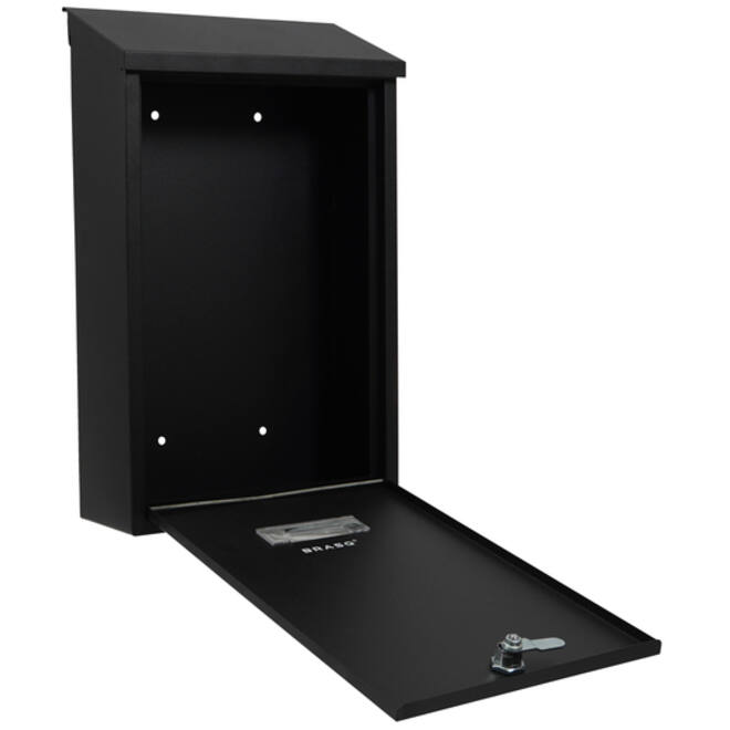 Brievenbus BRASQ PB100 Basic wand zwart