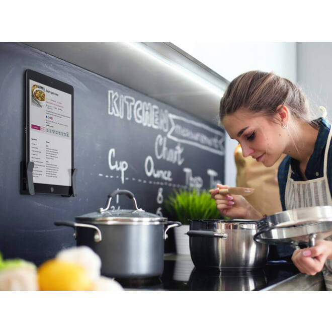Wandhouder voor tablet Durable VISIOCLIP
