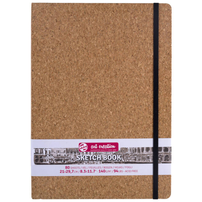 Schetsboek Talens Art Creation kurk 21x29,7cm 140gr 80vel