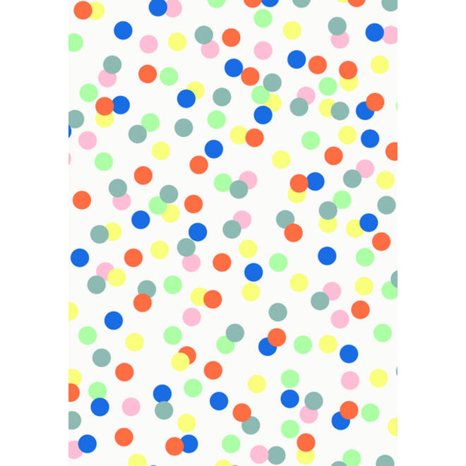 Inpakpapier Stewo Bright Fun 200x70cm assorti