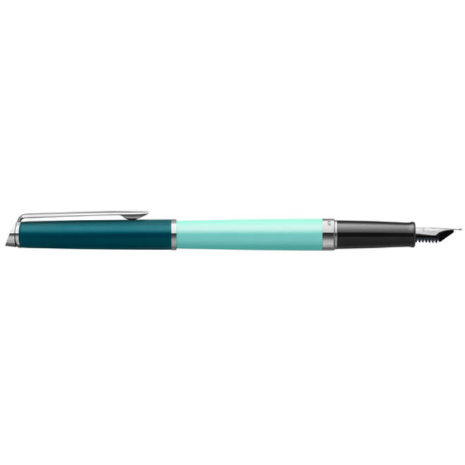 Vulpen Waterman Hémisphère Colour Blocking green CT fijn