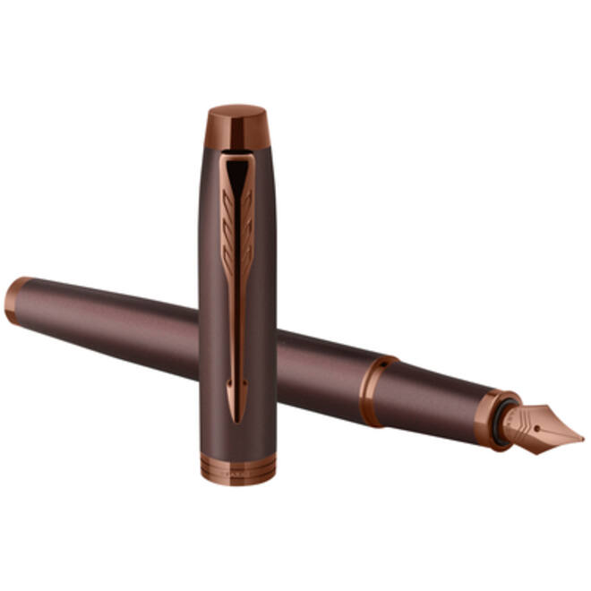 Vulpen Parker IM Monochrome burgundy GT medium