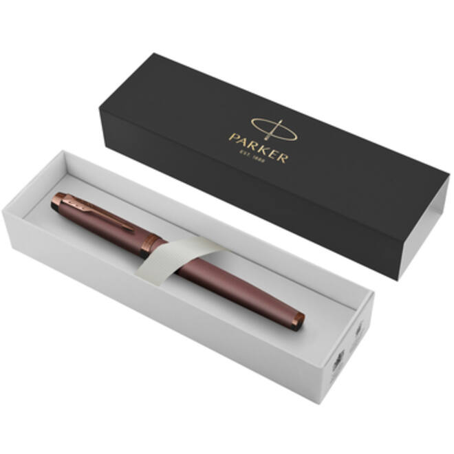 Rollerpen Parker IM Monochrome burgundy GT fijn