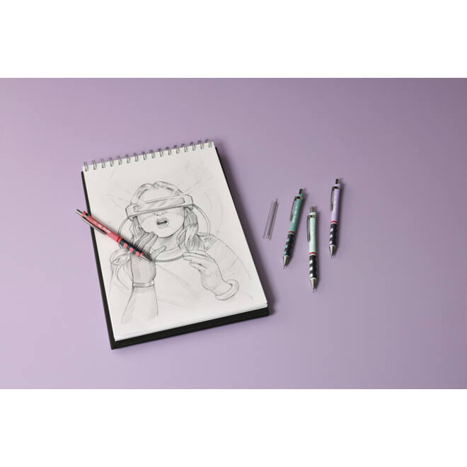 Vulpotlood rOtring Tikky 0.5mm orchidee paars