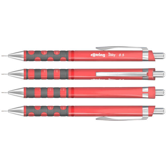 Vulpotlood rOtring Tikky 0.5mm oud roze