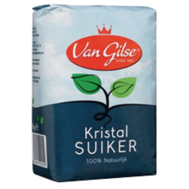 Kristalsuiker Van Gilse 1 kilogram&nbsp;&nbsp;&nbsp;&nbsp;&nbsp;&nbsp;&nbsp;&nbsp;&nbsp;&nbsp;