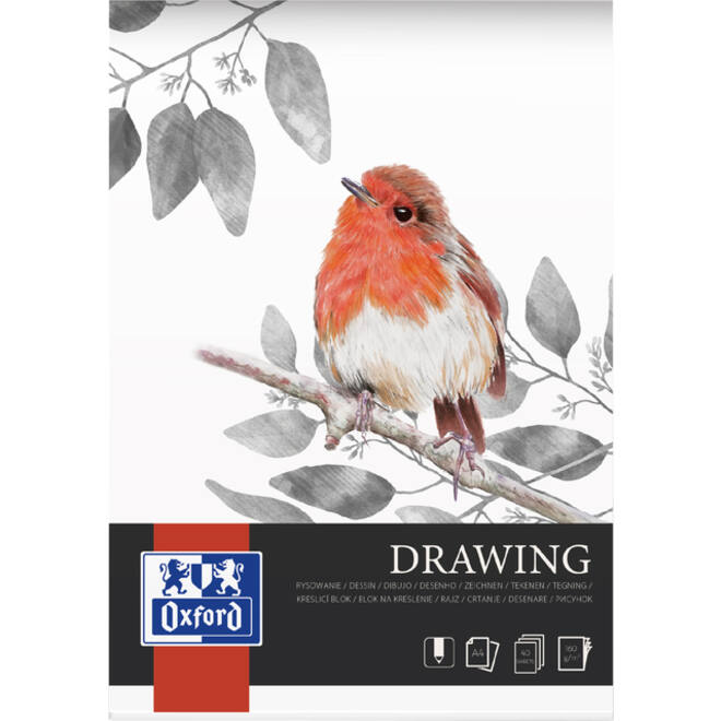 Tekenblok Oxford Drawing A4 40 vel 160 gram