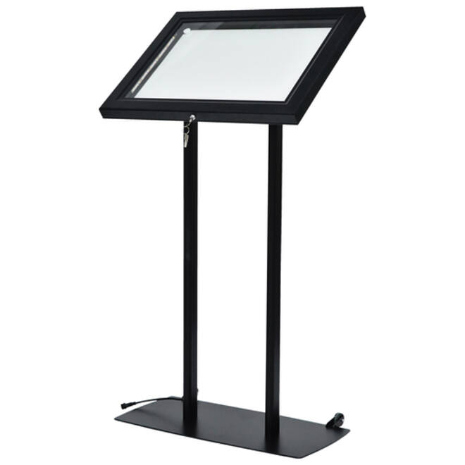 Menu vitrinekast Europel 2x A4
