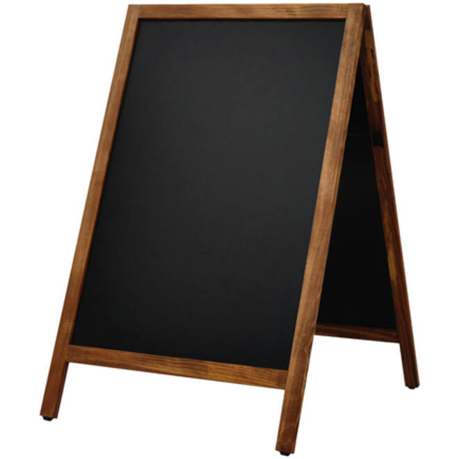 Krijt stoepbord Europel 660x1040mm natur