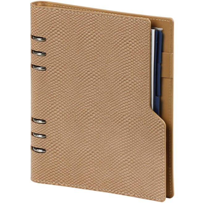 Organizer Kalpa Clipbook A5 inclusief agenda 2024-2025 7dagen/2pagina's slangprint bruin
