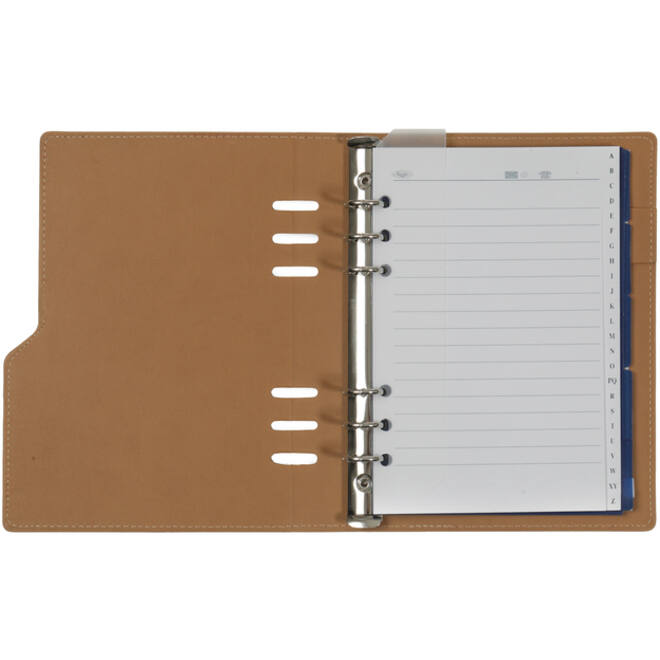 Organizer Kalpa Clipbook A5 inclusief agenda 2024-2025 7dagen/2pagina's slangprint bruin