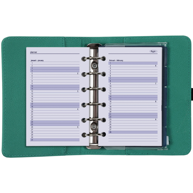 Organizer Kalpa Pocket inclusief agenda 2024-2025 7dagen/2pagina's mintgroen