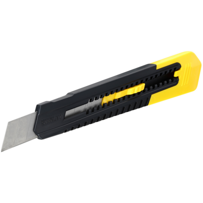 Afbreekmes Stanley SM 18mm antichoc blister à 1 stuk