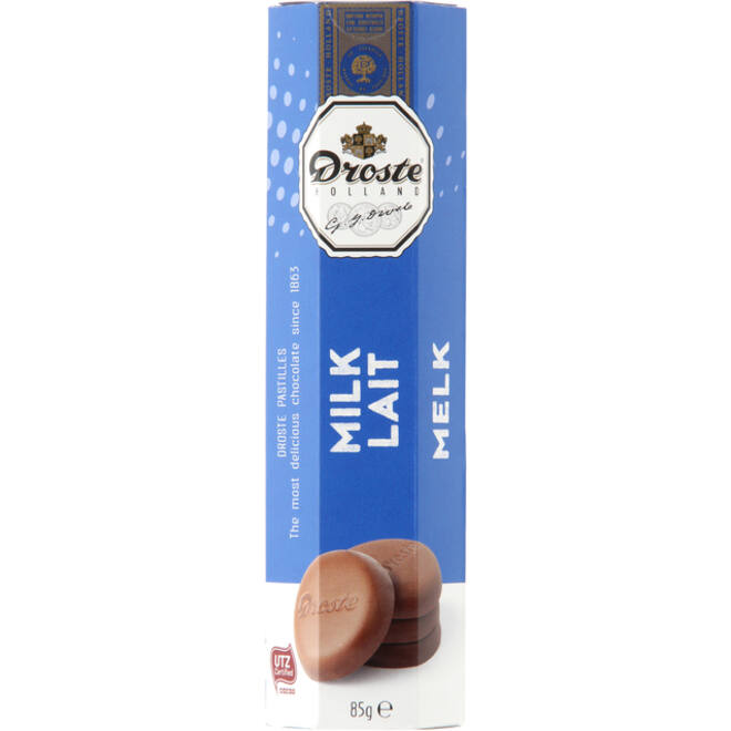 Chocolade Droste pastilles melk 85gr