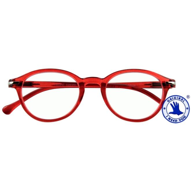 Leesbril I Need You +2.00 dpt Tropic rood