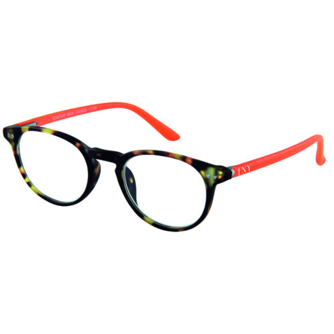 Leesbril I Need You +1.00 dpt Dokter New bruin-oranje