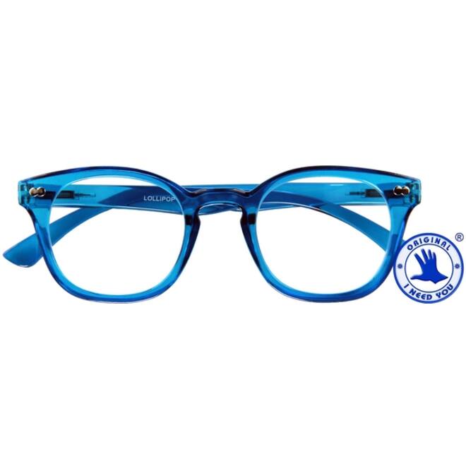 Leesbril I Need You +2.00 dpt Lollipop blauw