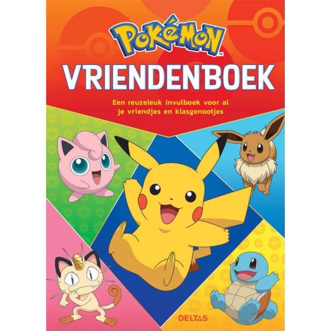 Vriendenboek Deltas Pokémon