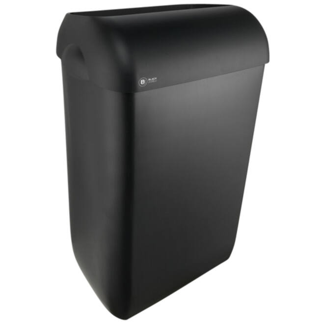 Afvalbak BlackSatino 43L zwart 331760