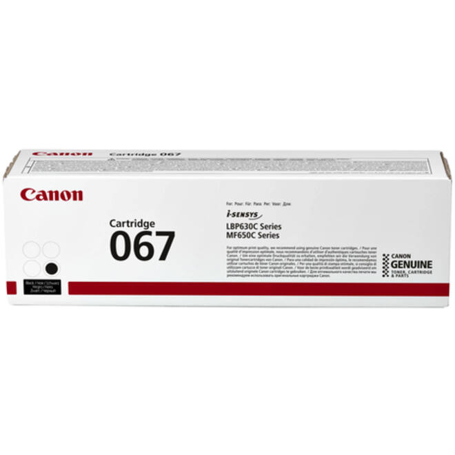 Tonercartridge Canon 067 zwart