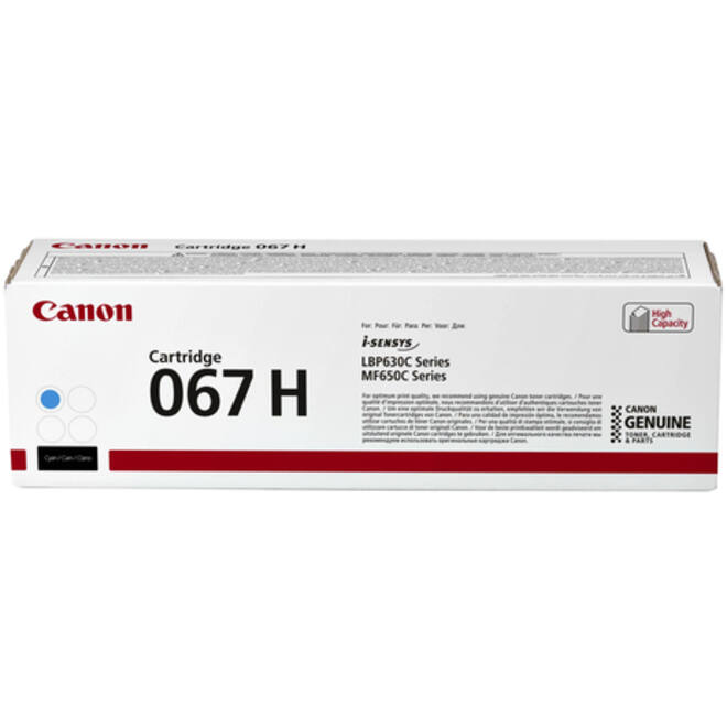 Tonercartridge Canon 067H blauw